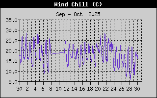 Wind Chill History